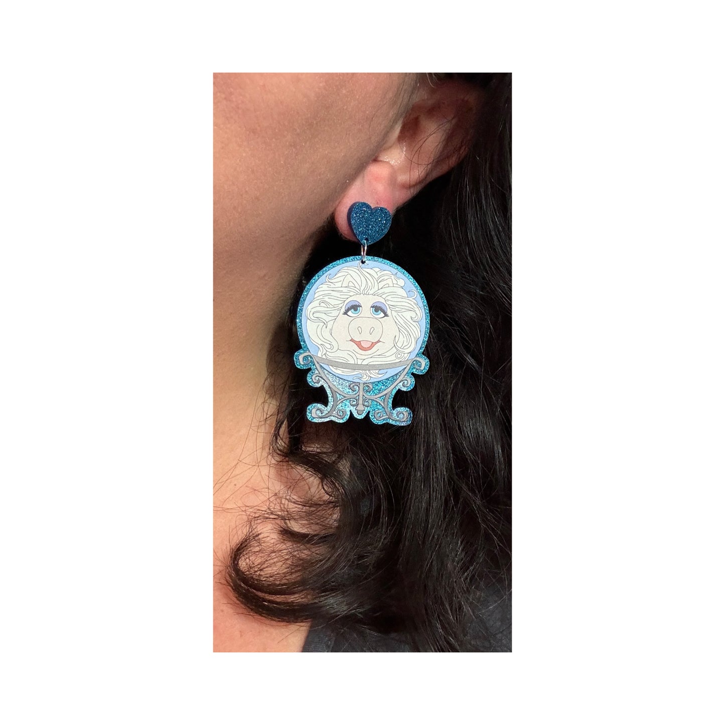 Leota Piggy Drop Earrings