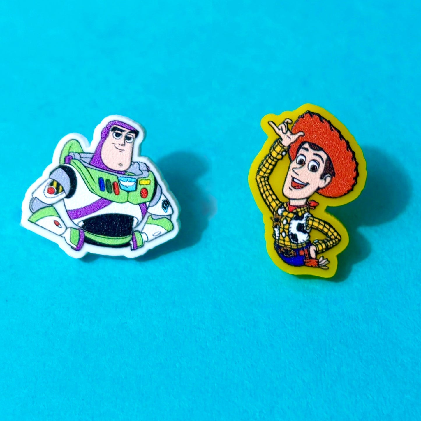 Cowboy & Space Hero Toy Post Earrings