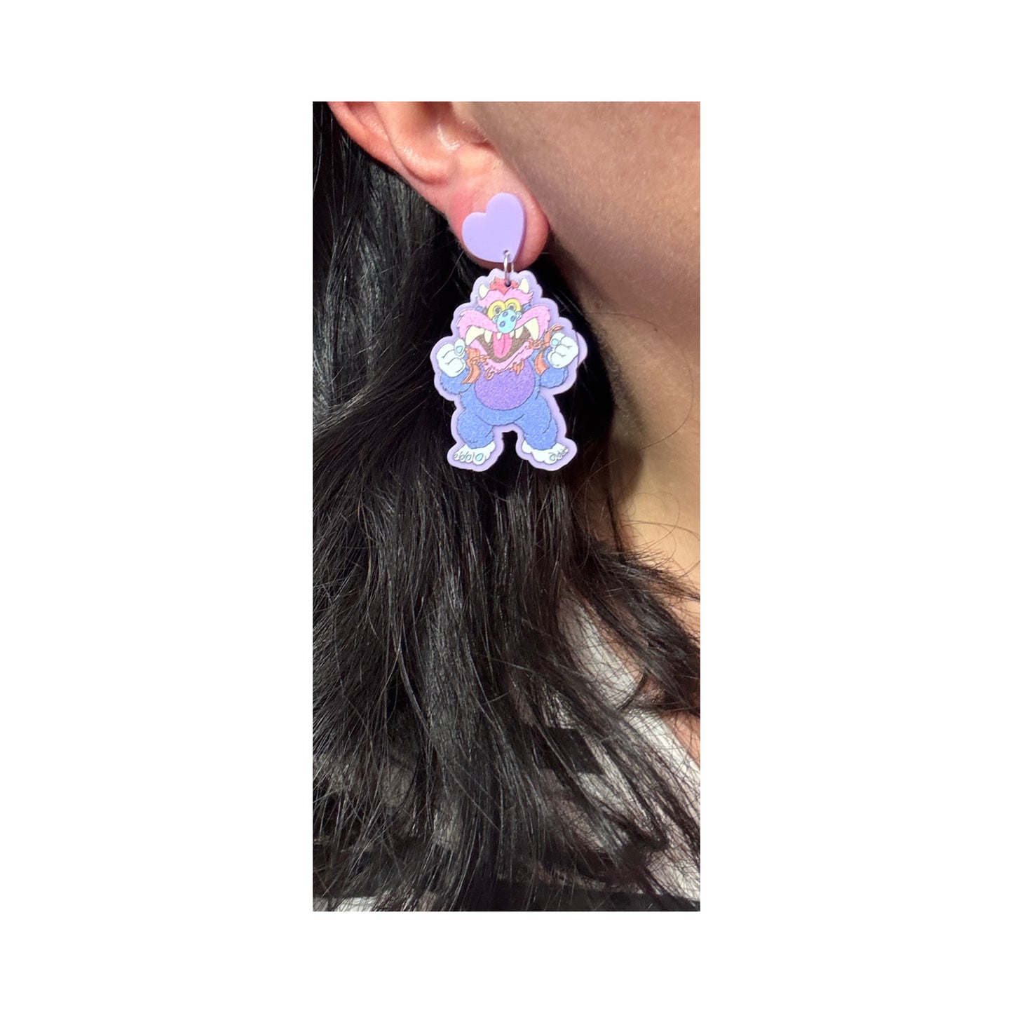 Pet Monster Drop Earrings