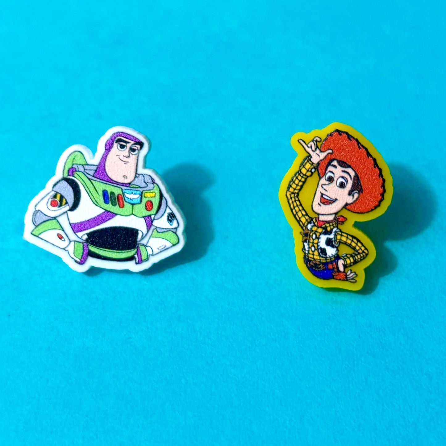 Cowboy & Space Hero Toy Post Earrings