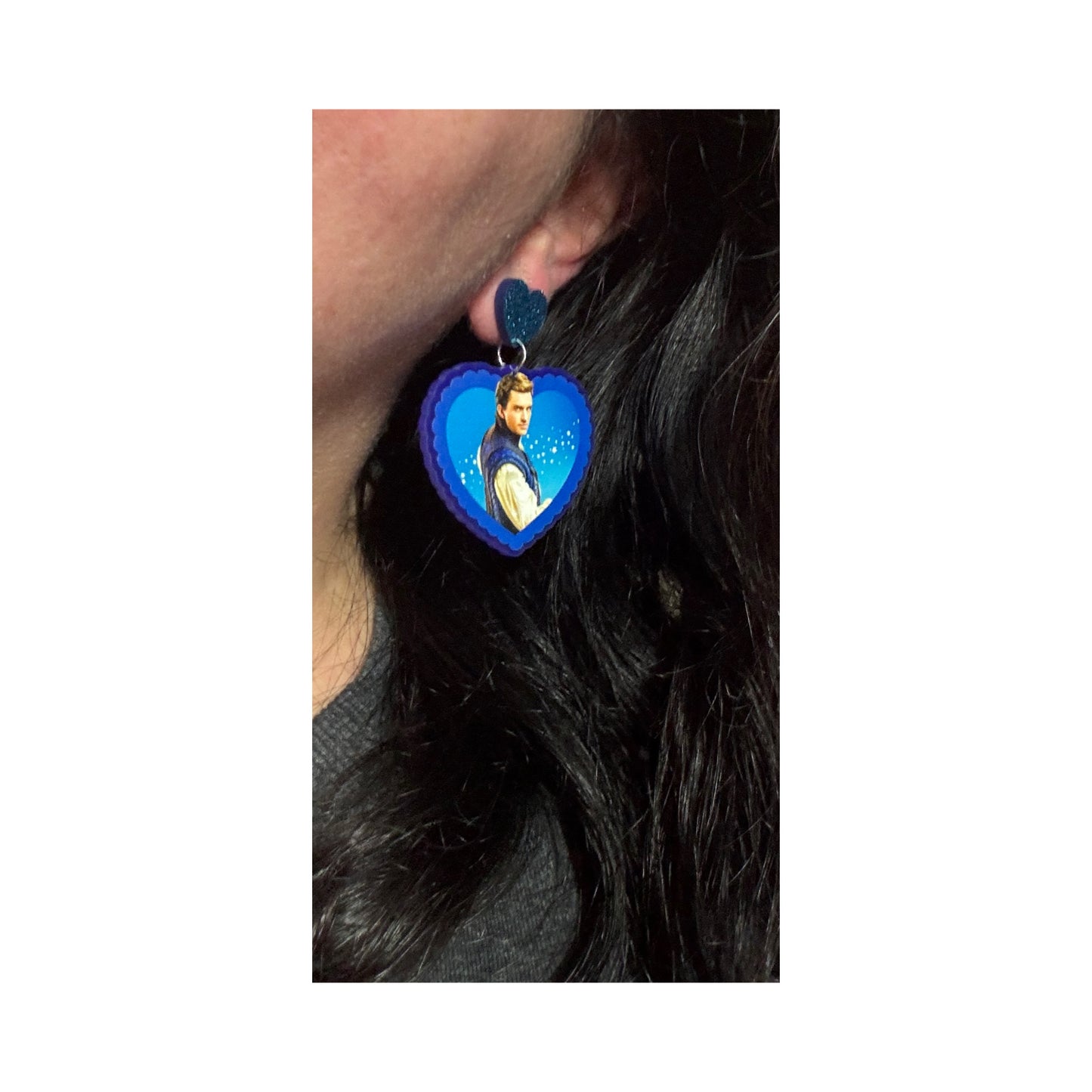 Fiyero Heart Drop Earrings