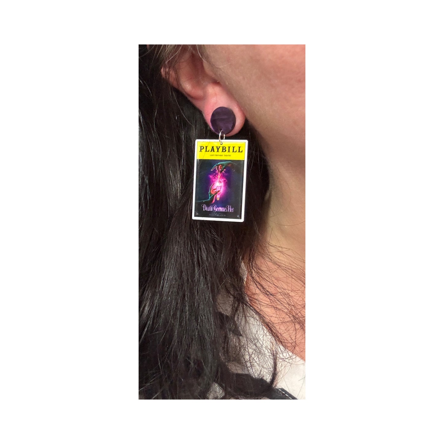 Death Becomes Her Drop Earring