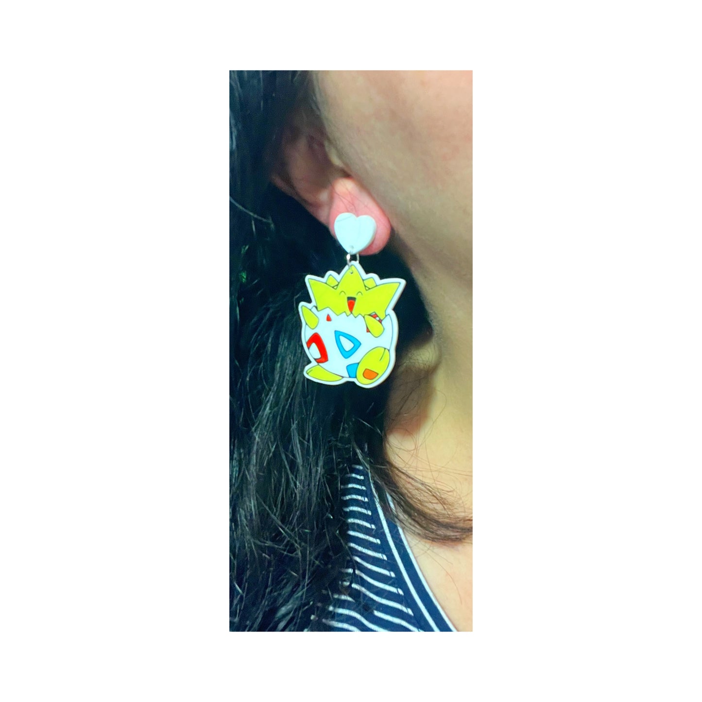 Egg Baby Drop Earrings