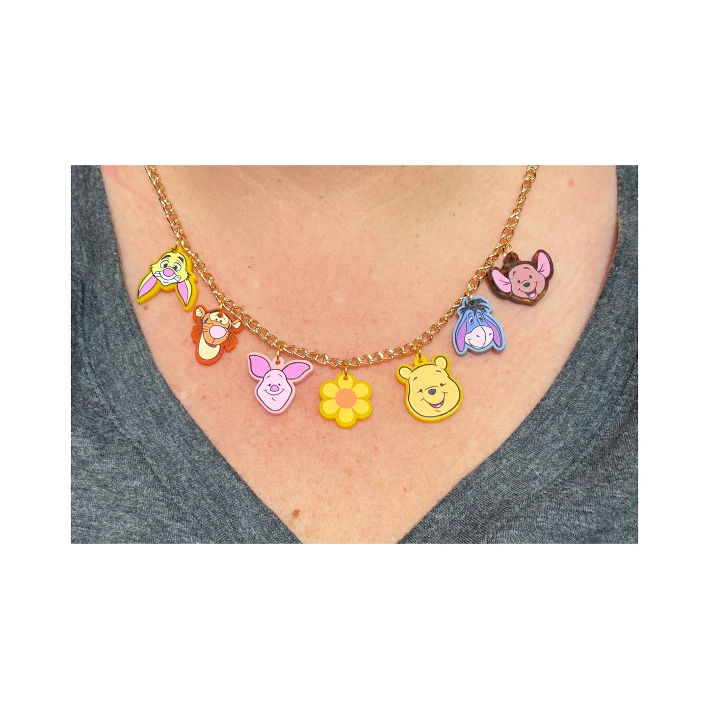 Pooh & Friends Charm Necklace