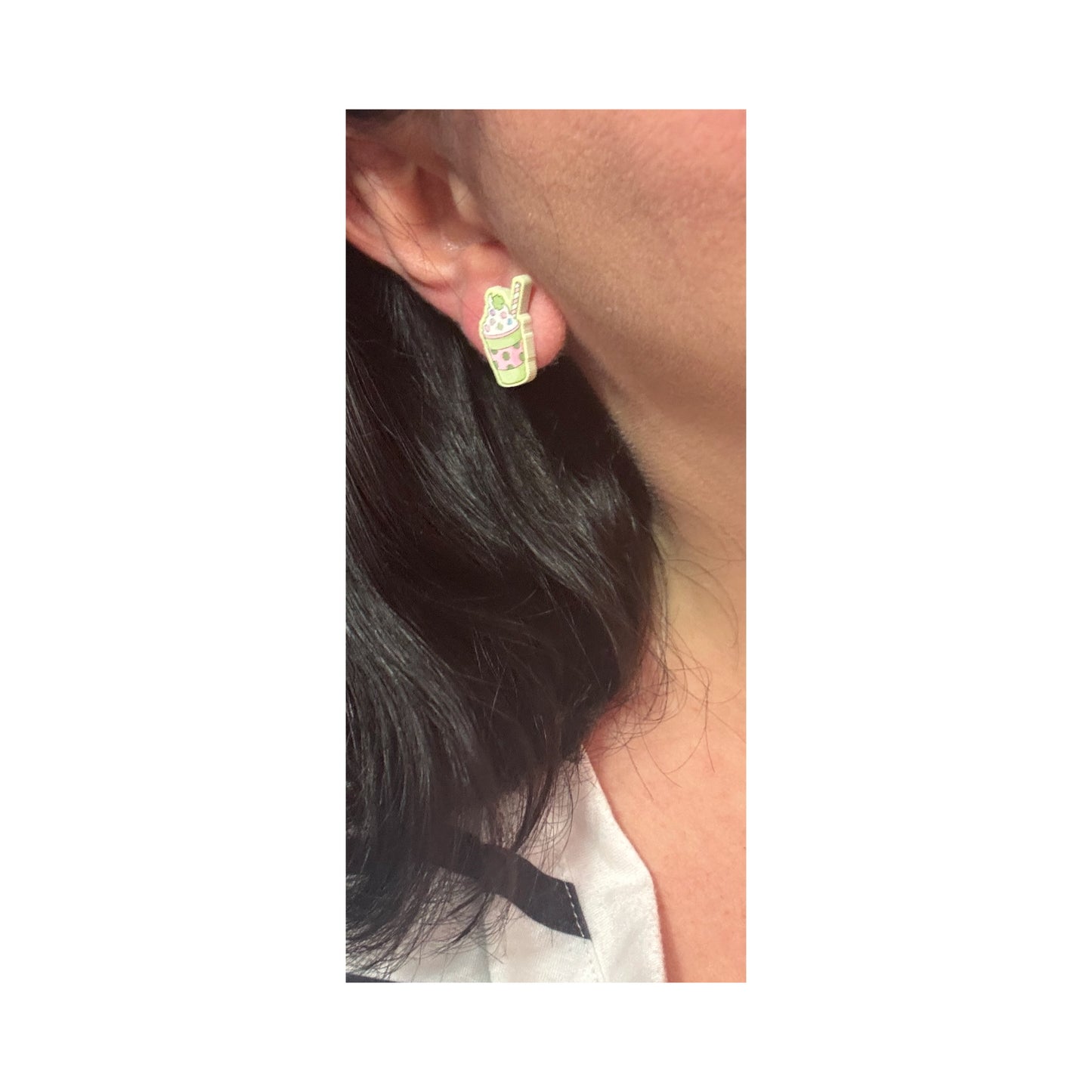 Shamrock Shake Post Earrings