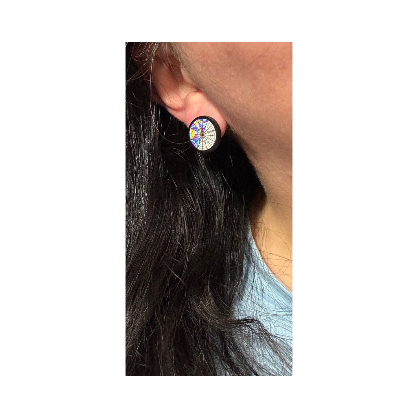Wednesday Window Stud Earrings