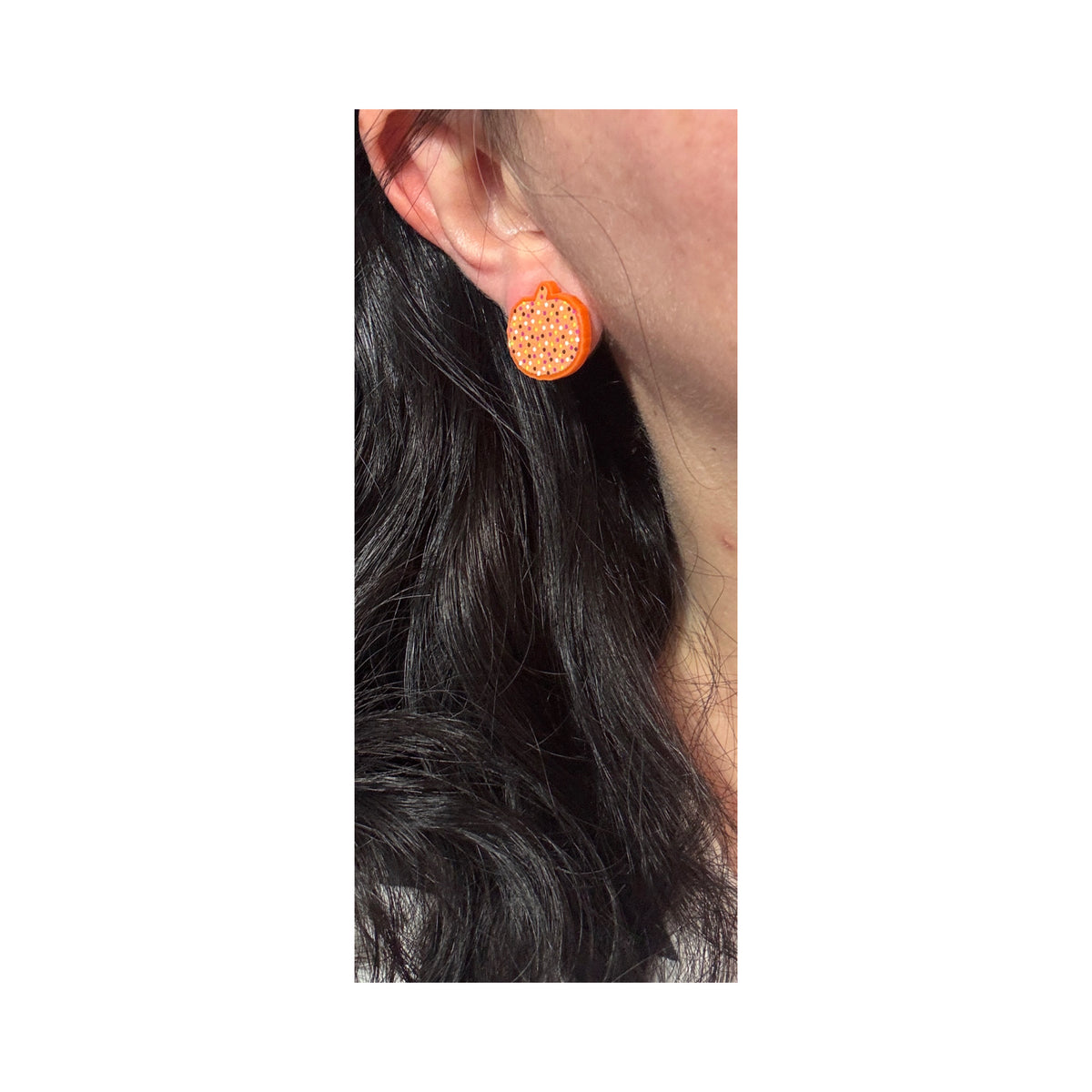 Spooky Circus Animal Cookie Post Earrings