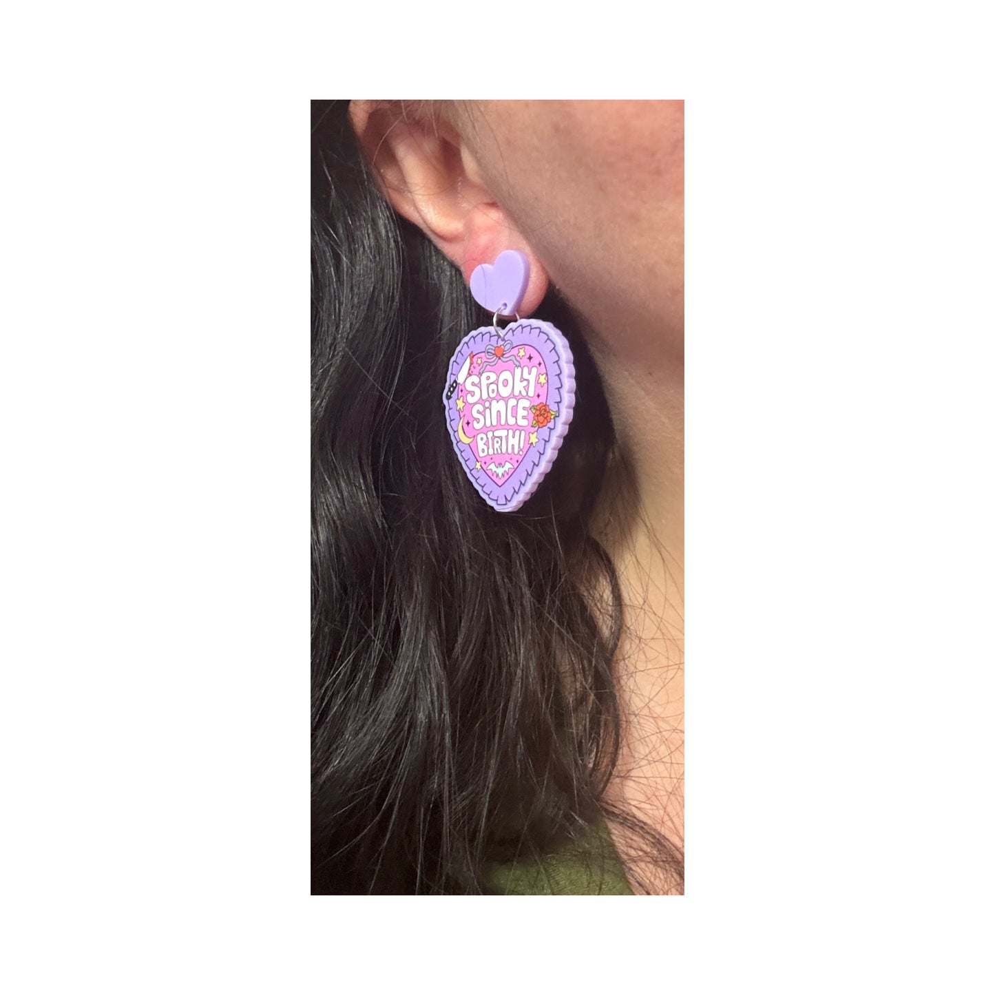 Spooky Since Birth Drop Earrings