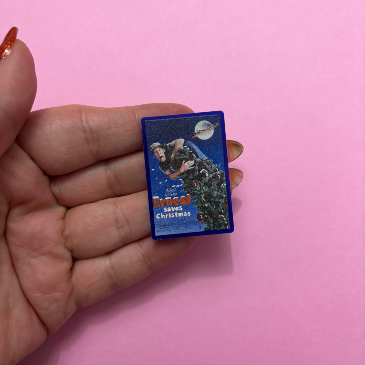Ernest Christmas Pin
