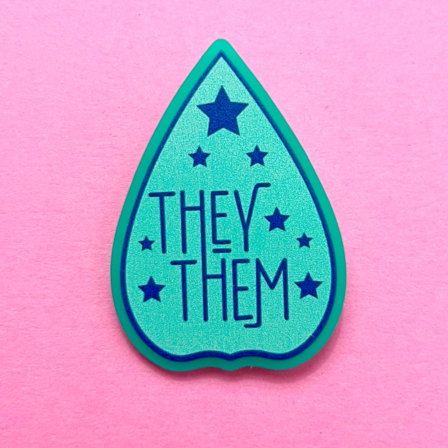 They/Them Planchette Pin