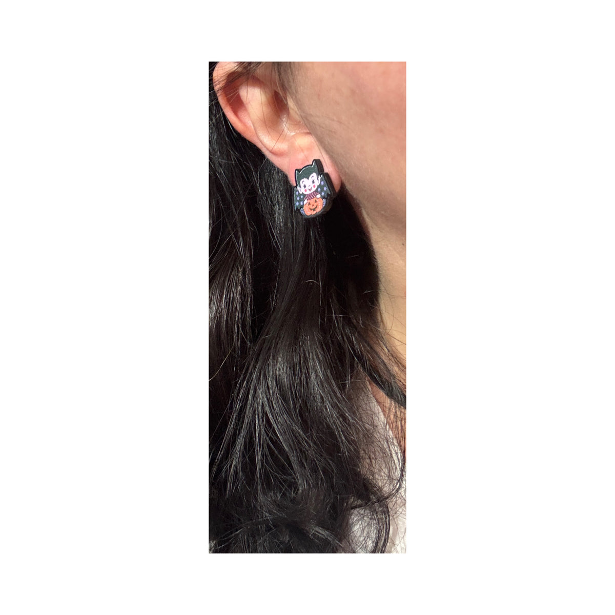Vintage Vampire Cutie Post Earrings