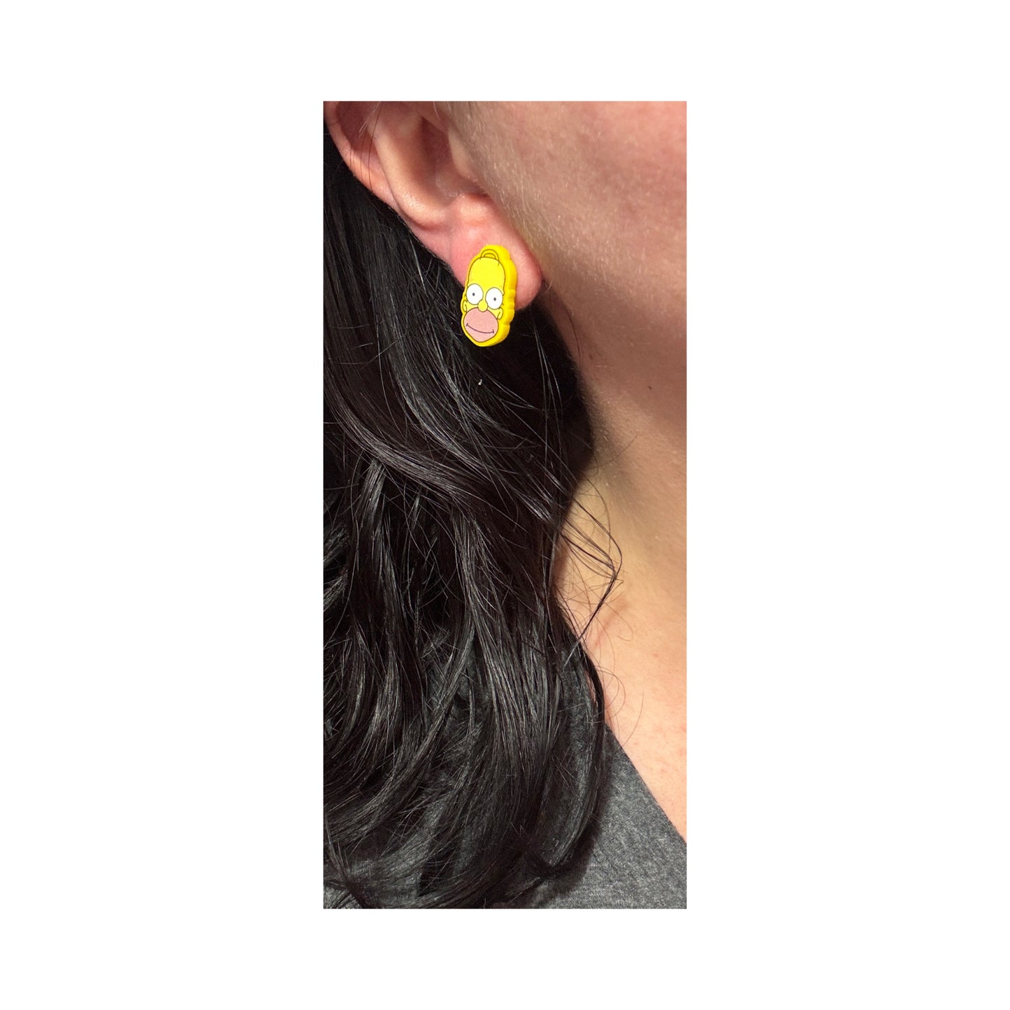 Homer & Marge Post Earrings