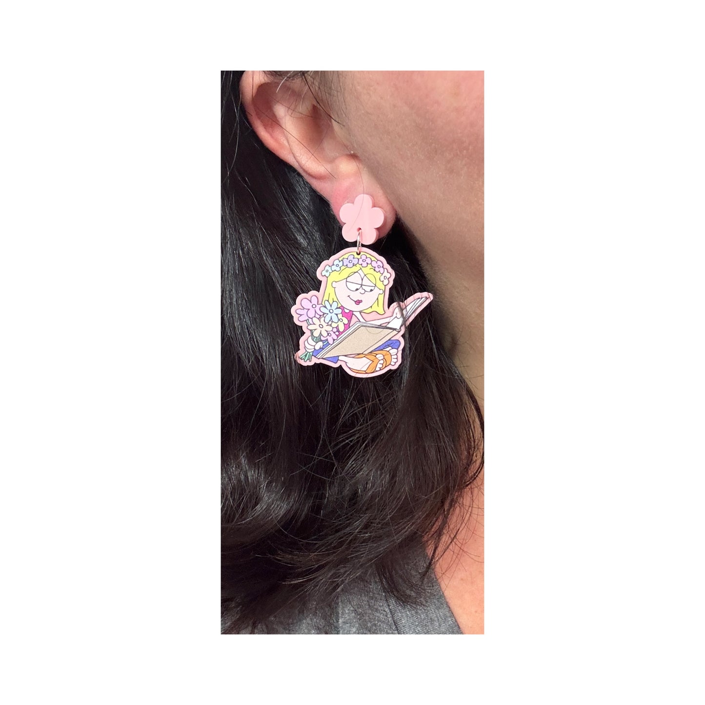 Bookish Lizzie Drop Earrings