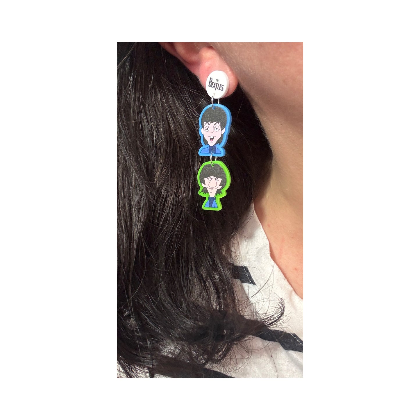 Fab Four Tiered Drop Earrings