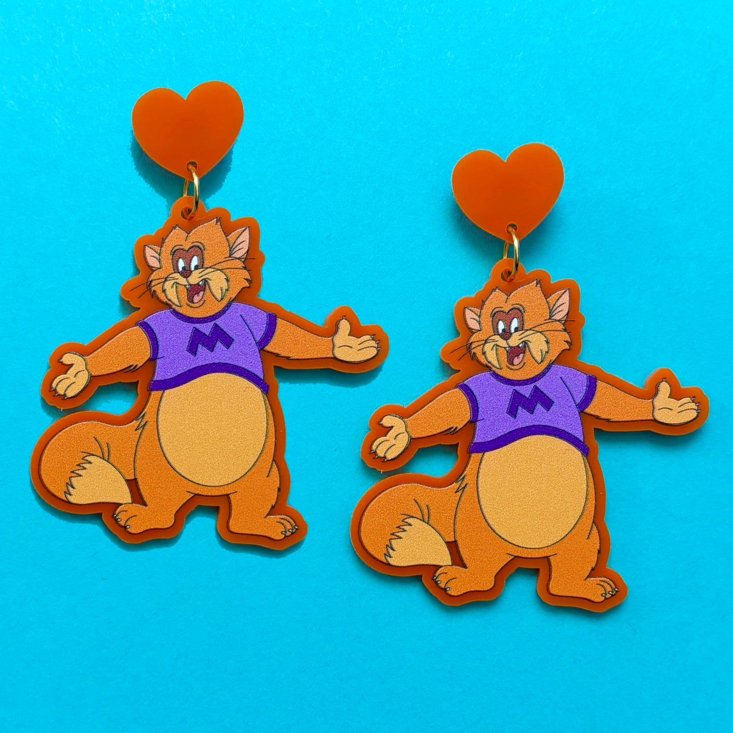 Tiger Drop Earrings