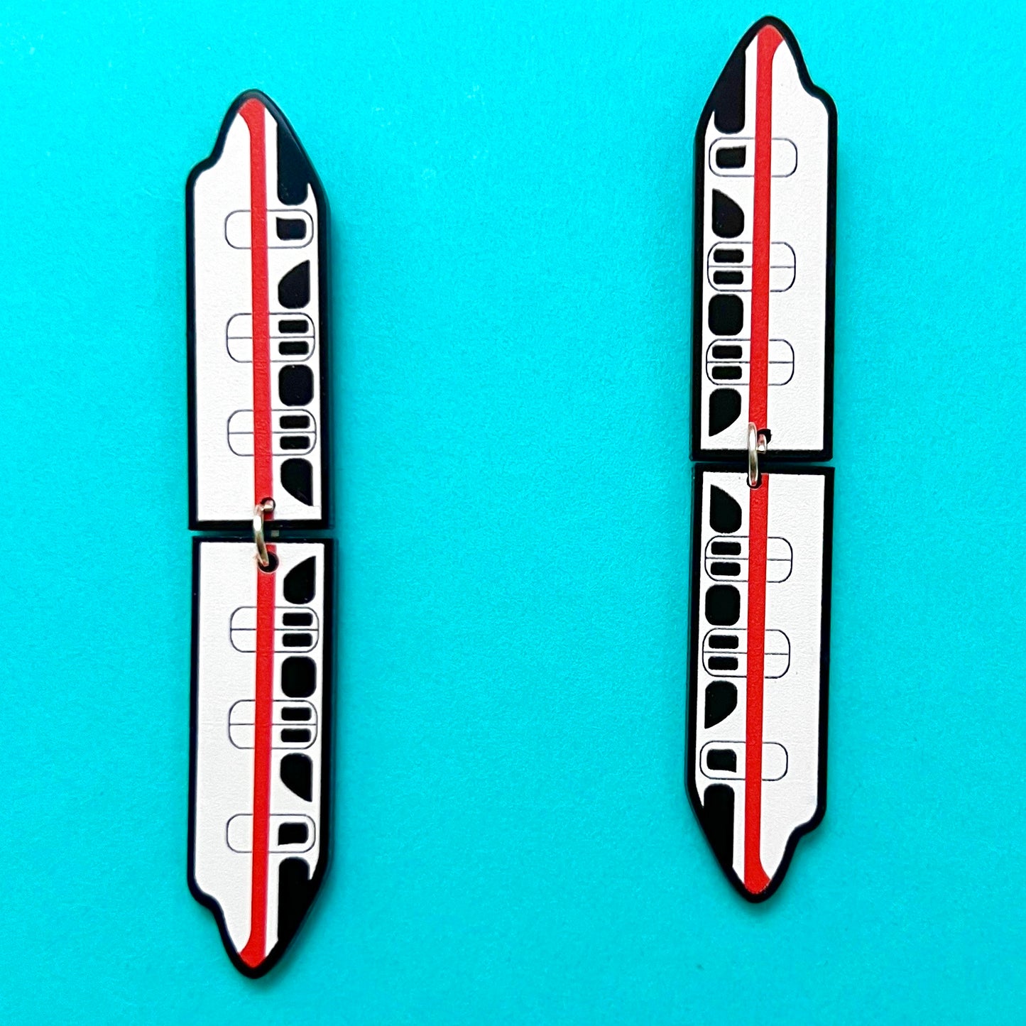 Monorail Drop Earrings