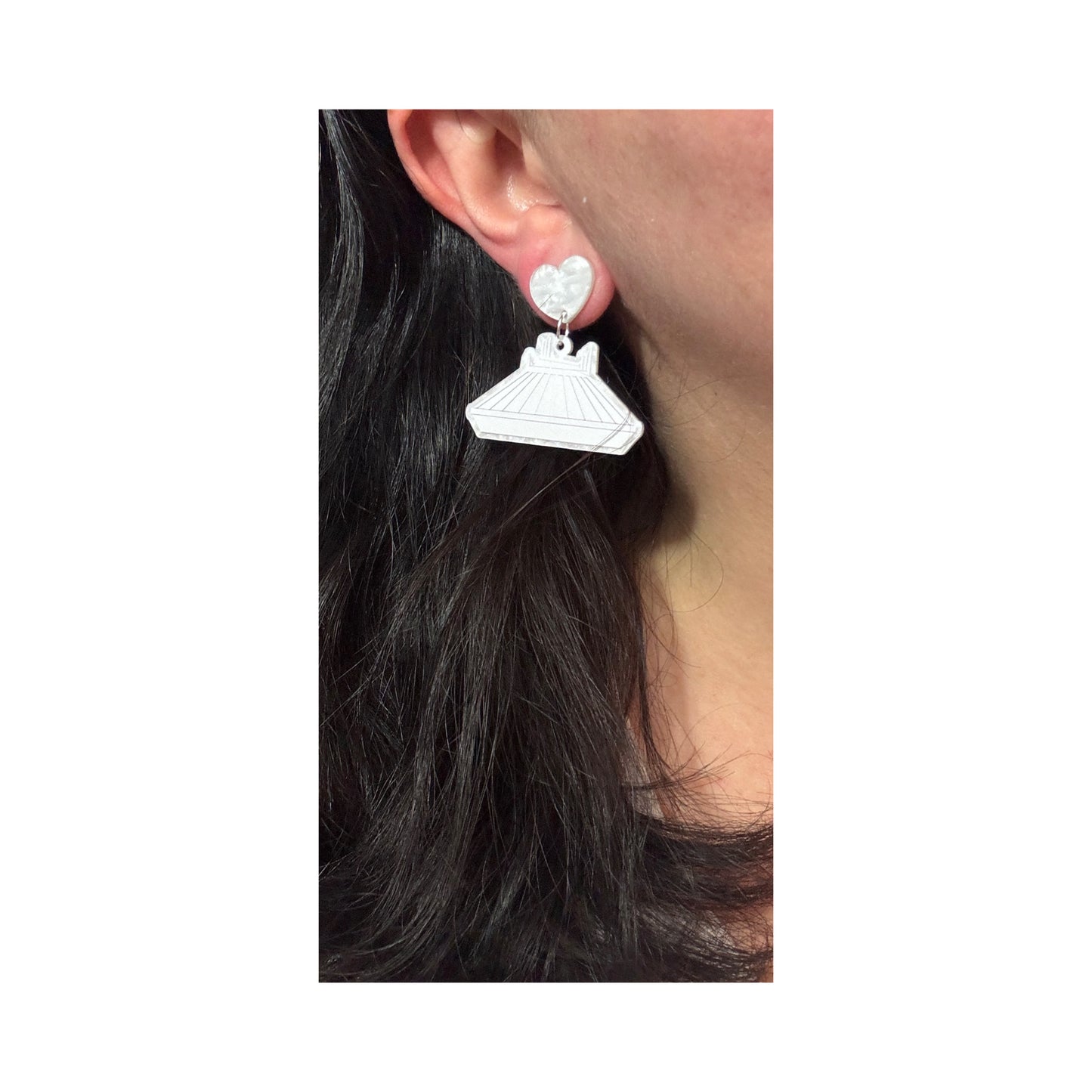 Space Ride Drop Earrings