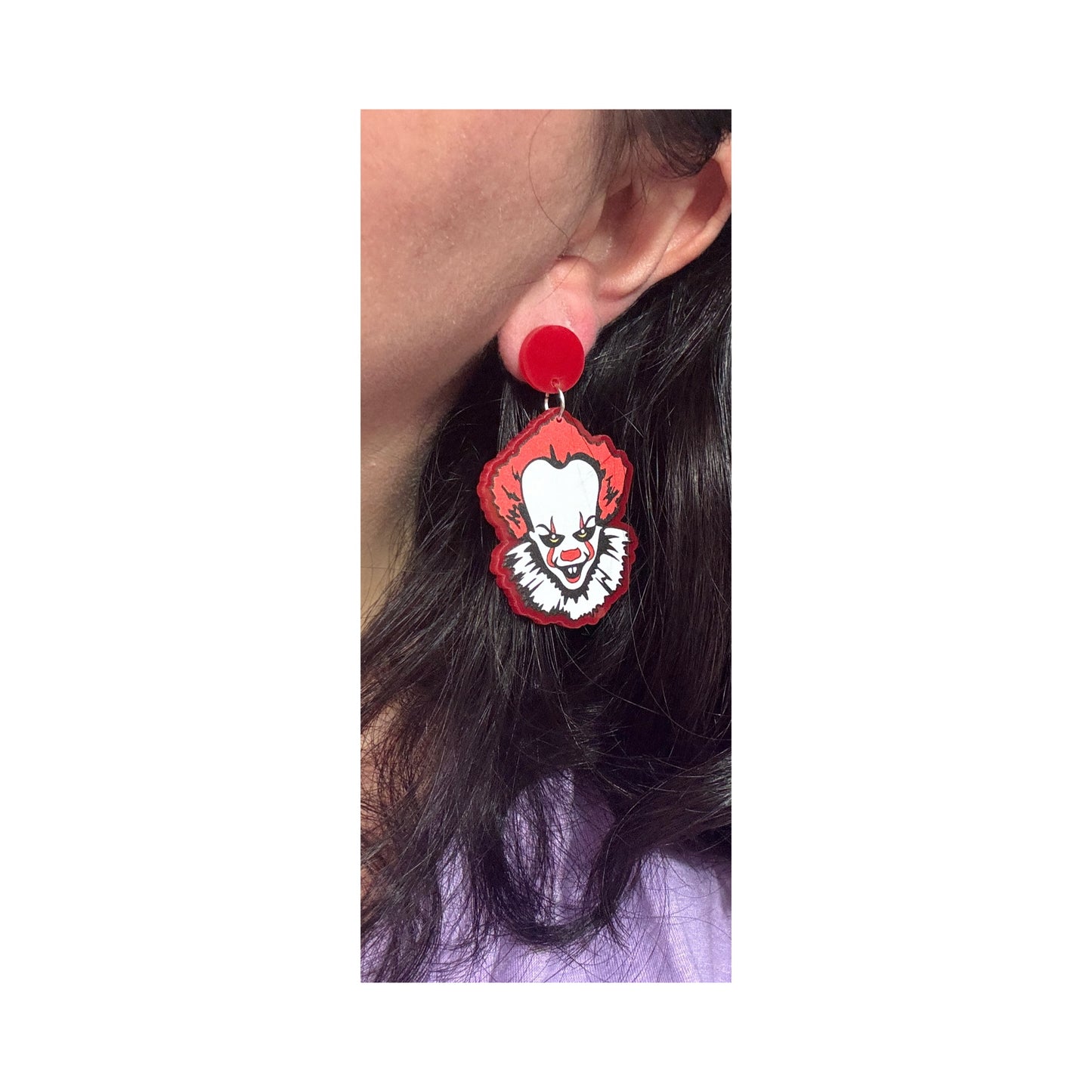 Derry Clown Drop Earrings