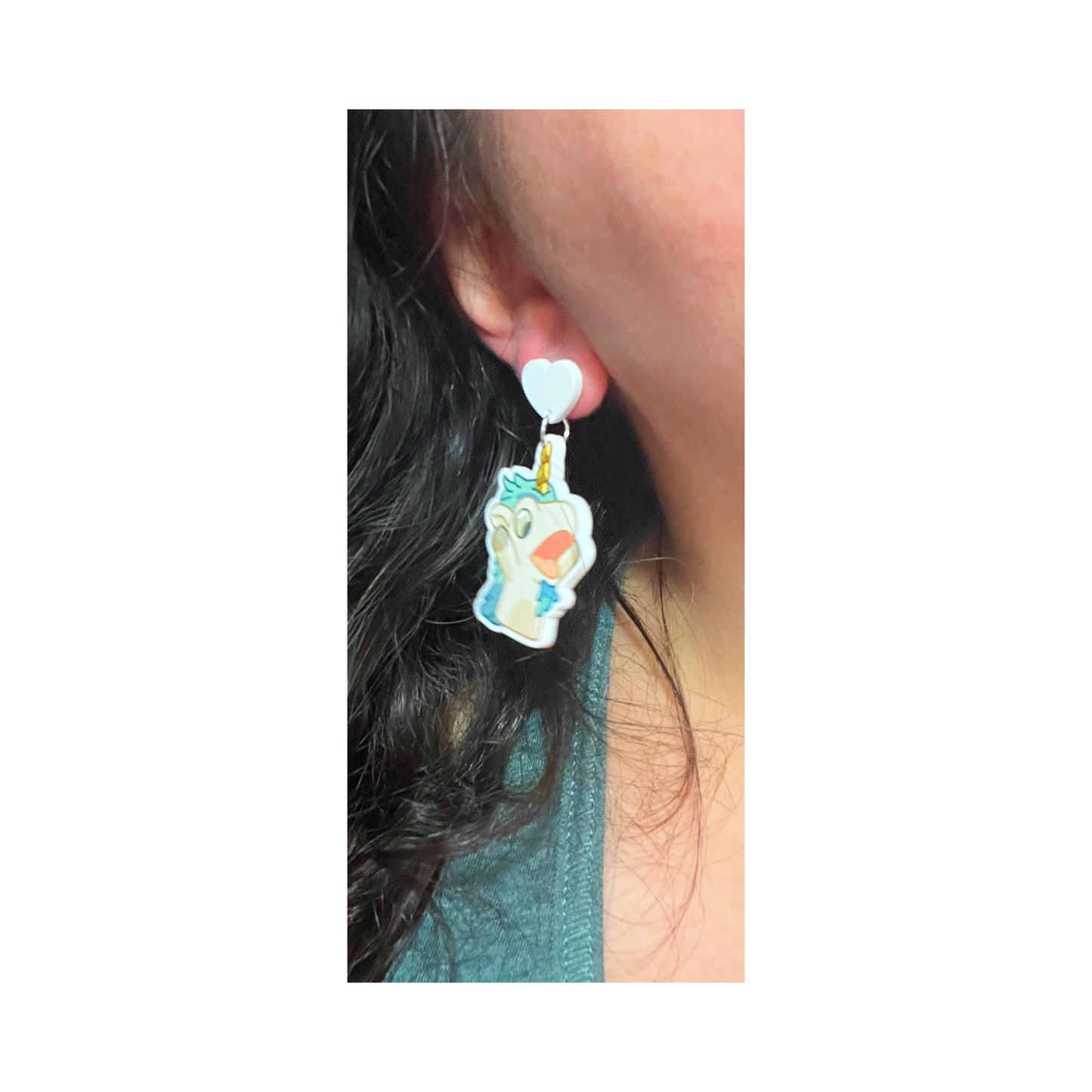Unicorse Drop Earrings