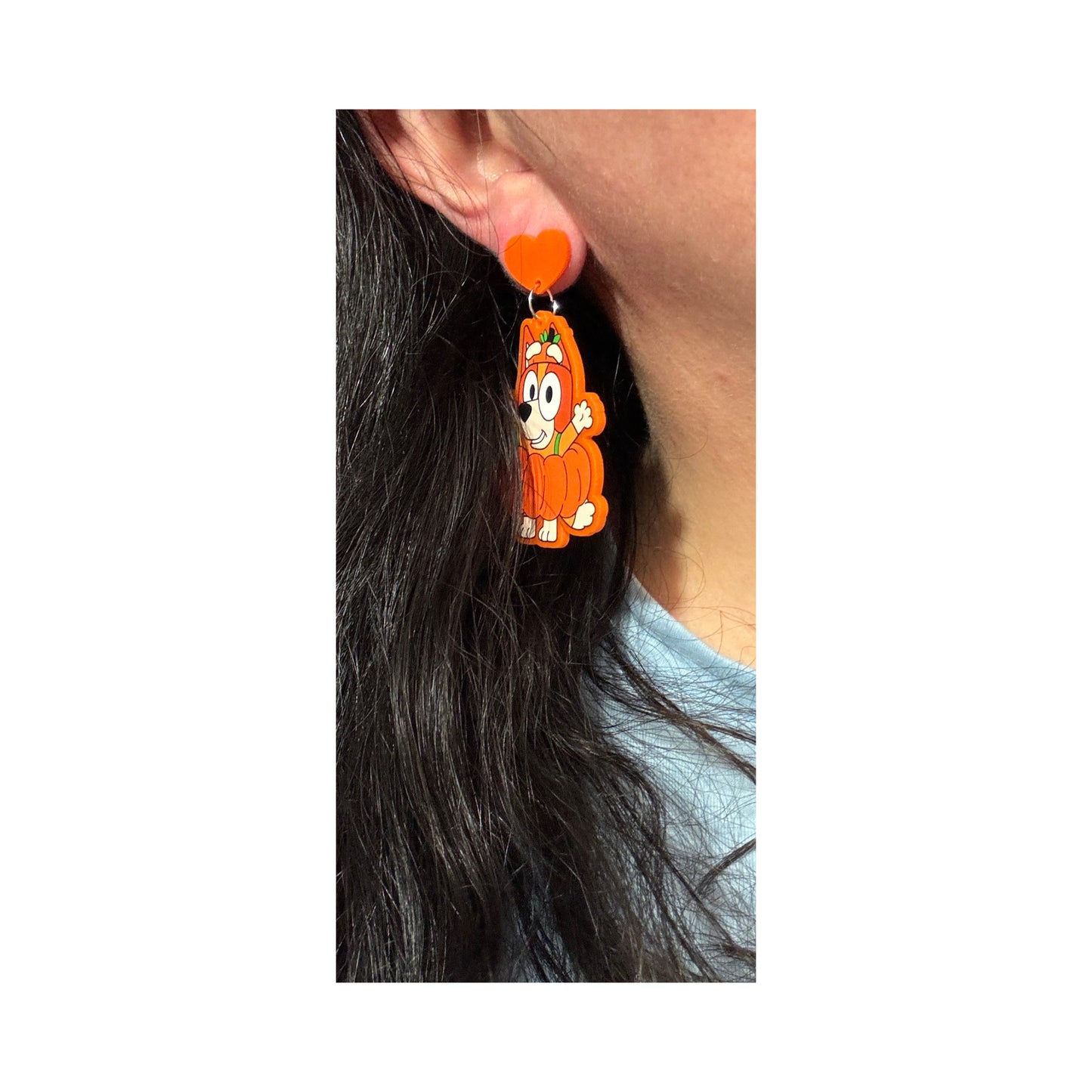 Halloween Heeler Sisters Drop Earrings