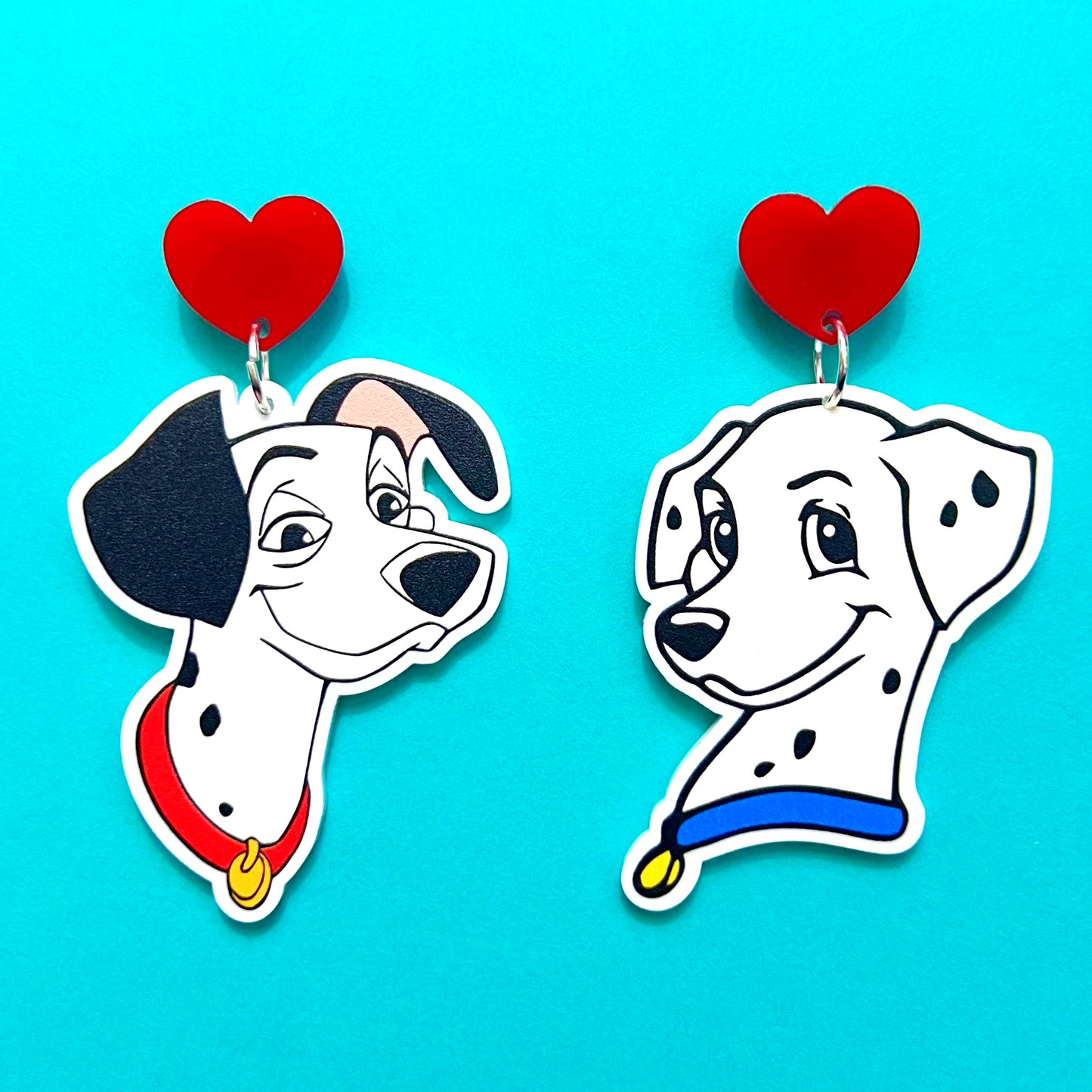 Pongo & Perdy Acrylic Drop Earrings