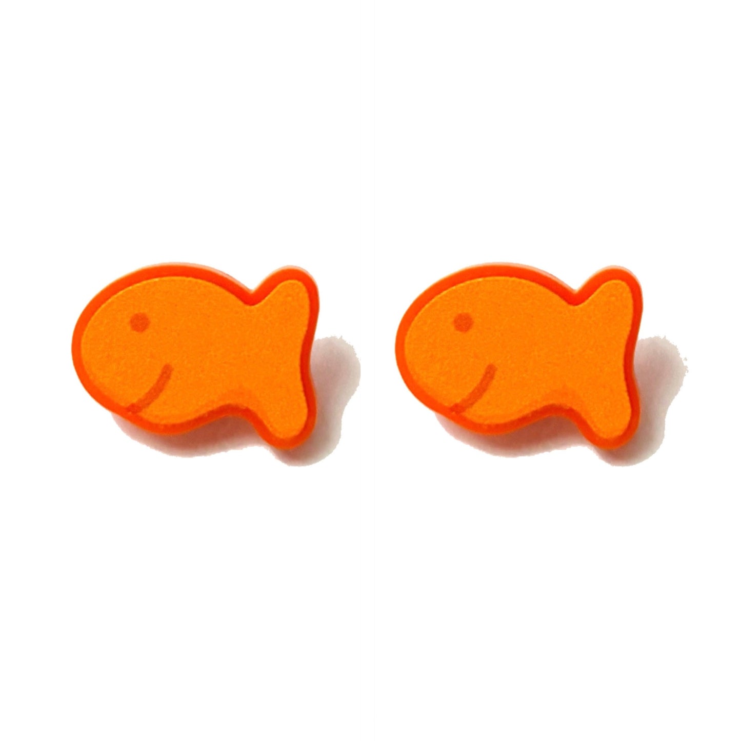 Goldfish Cracker Post Earrings