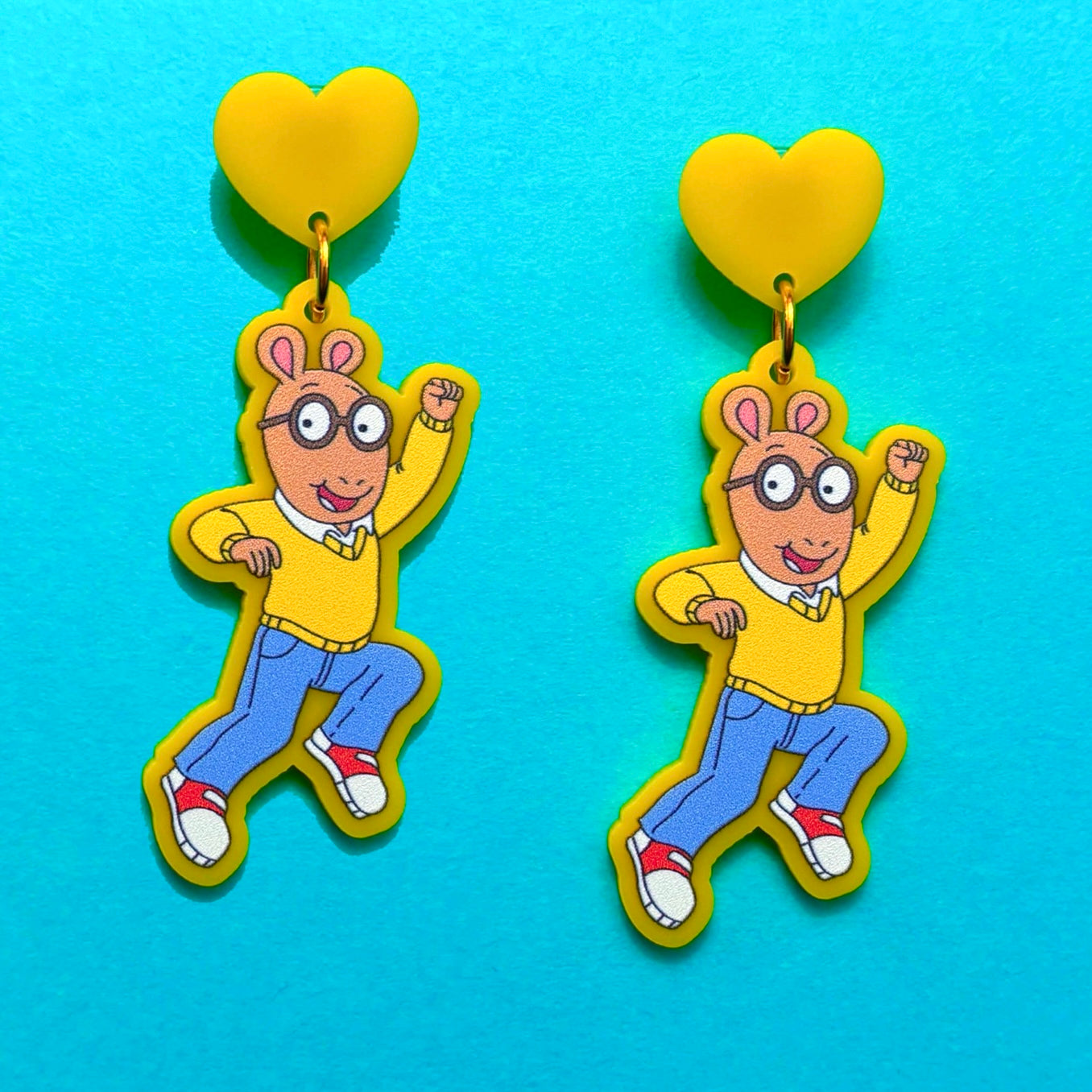 Aardvark Acrylic Drop Earrings