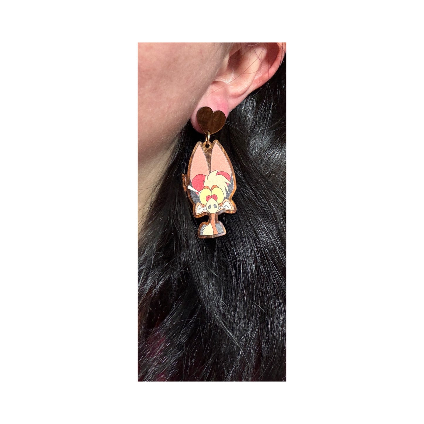 Batty Drop Earrings