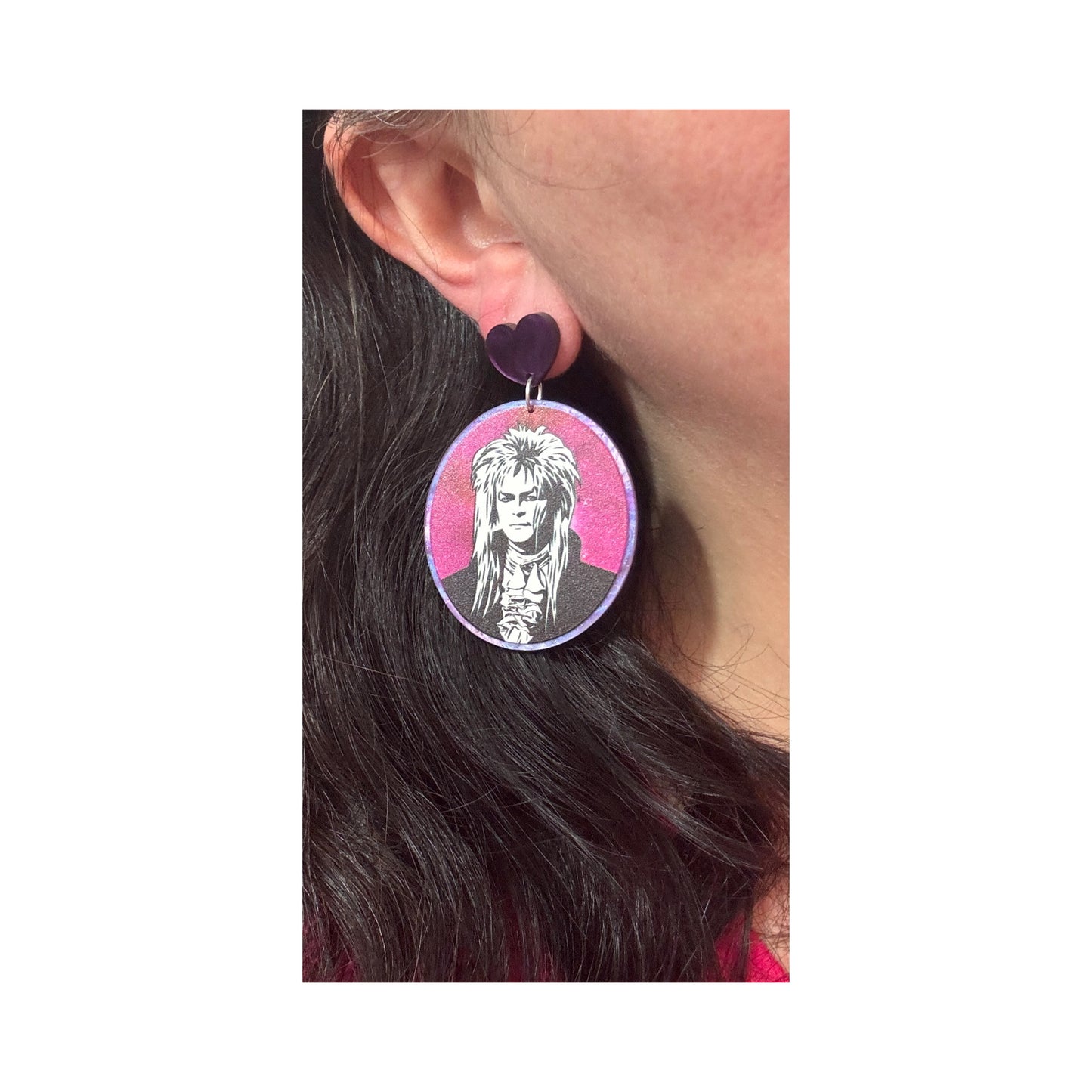 Jareth Acrylic Drop Earrings