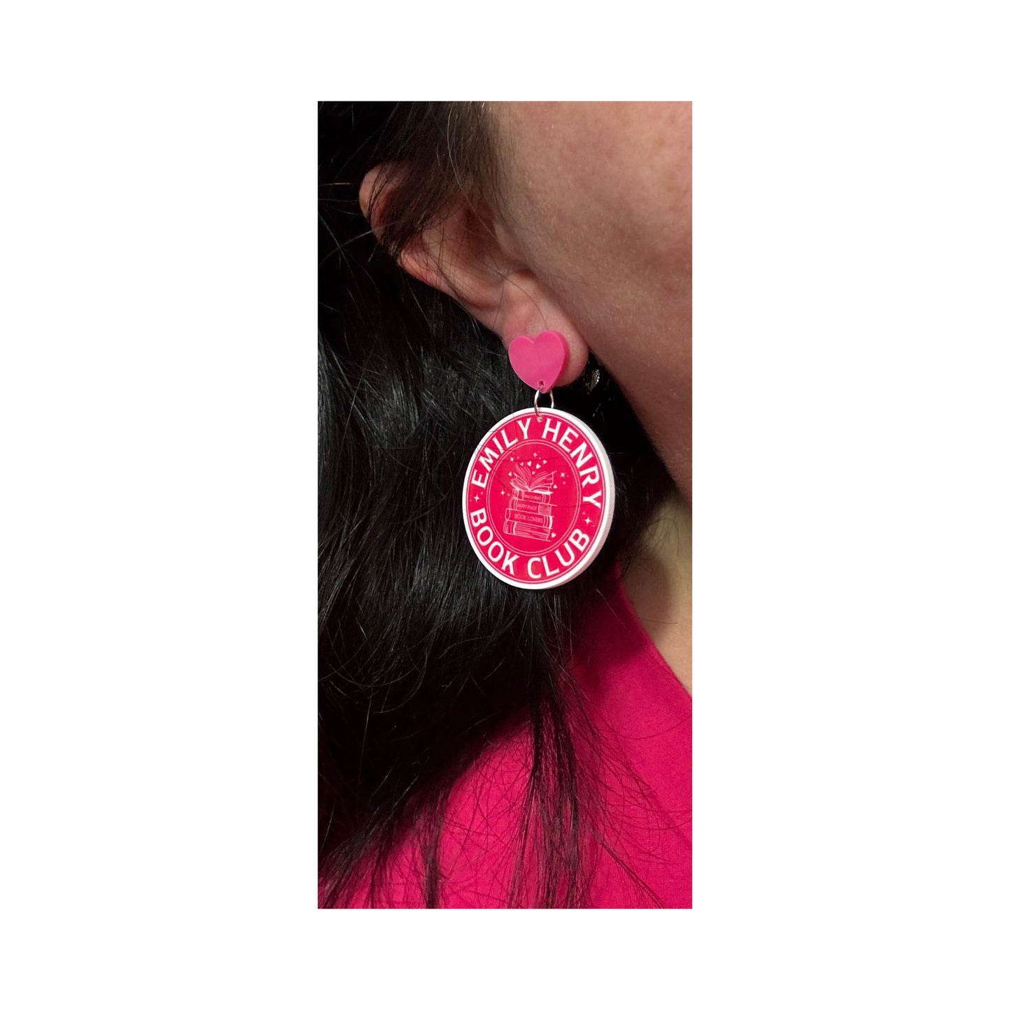 Emily Henry Bookclub Drop Earrings