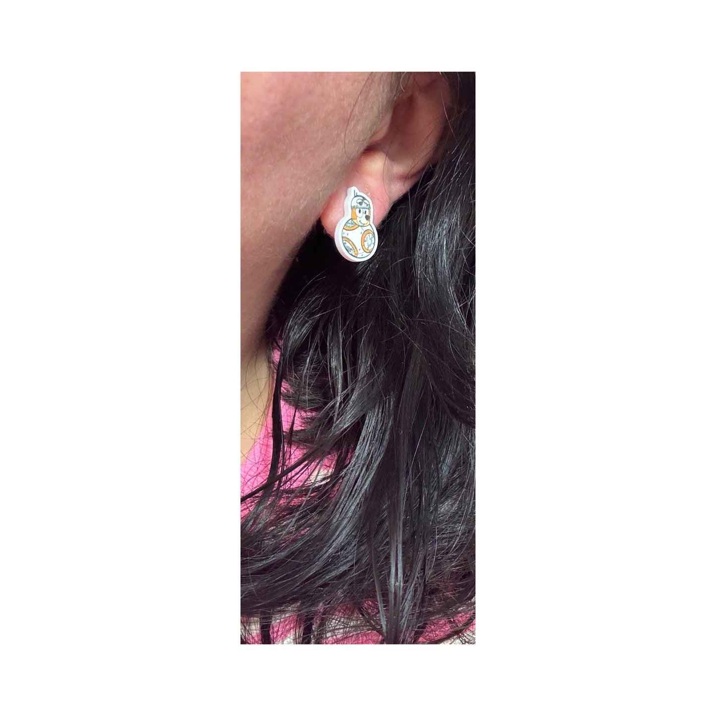 Droid Heeler Sisters Post Earrings
