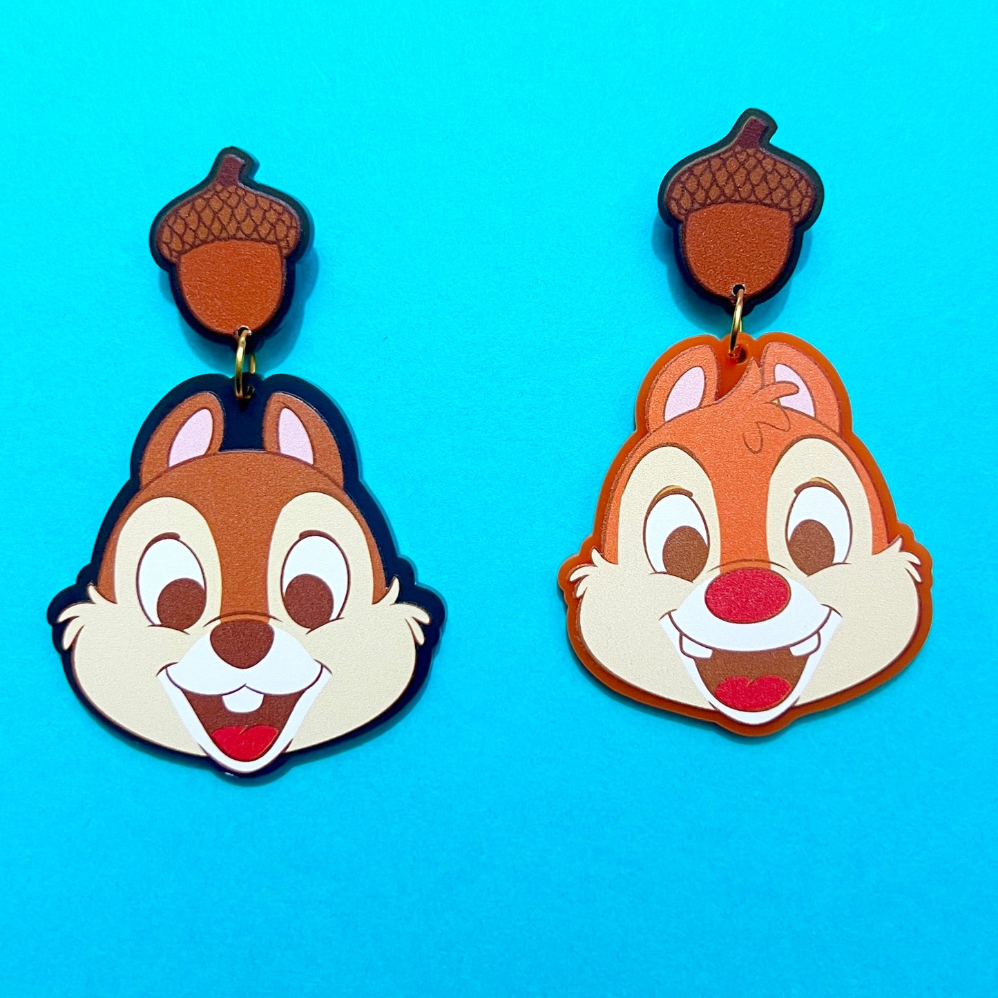 Chipmunks Drop Earrings