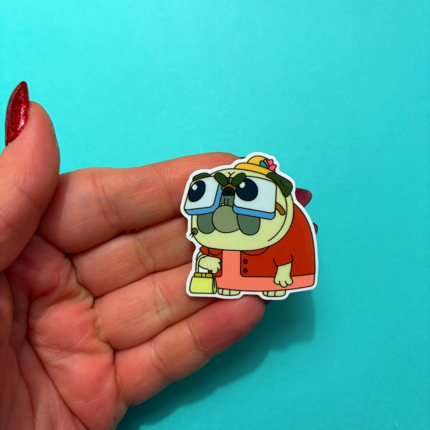 Grouchy Granny Pin