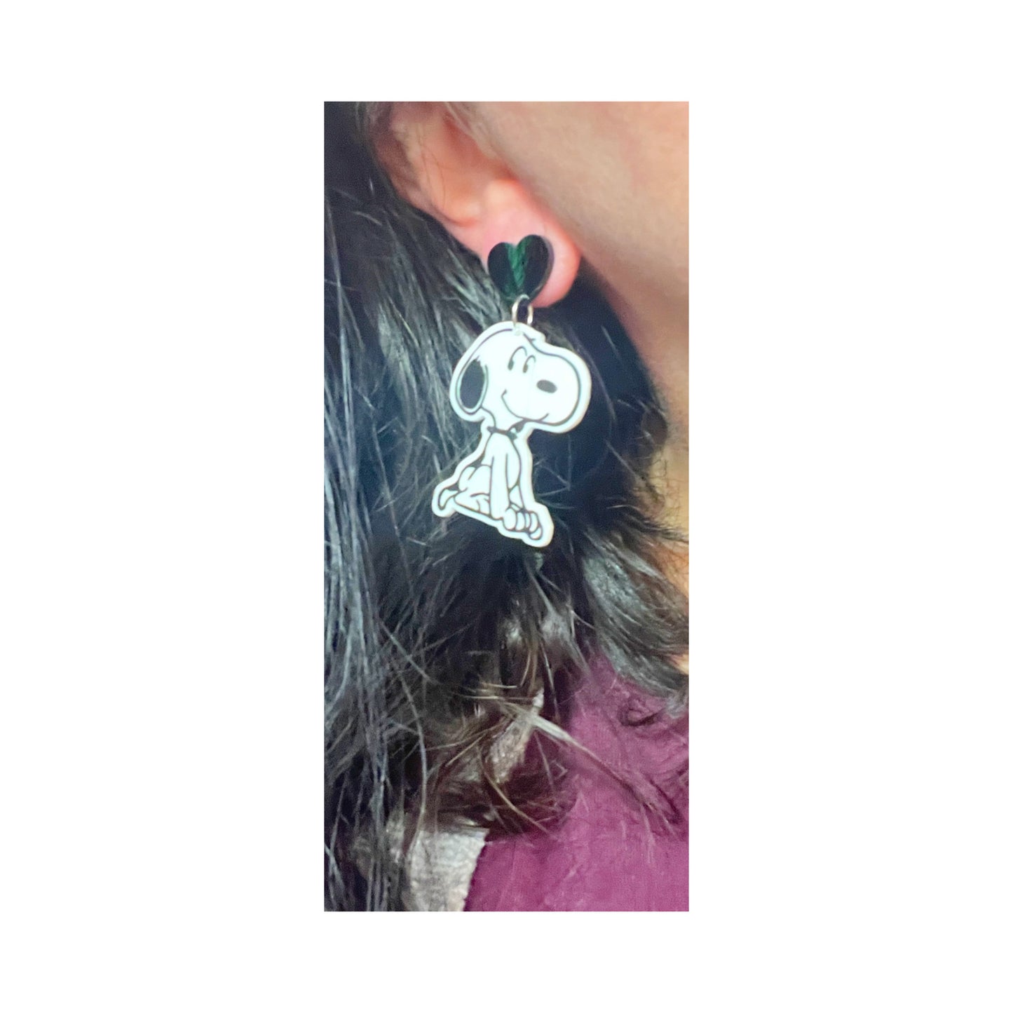 Beagle Cutie Drop Earrings