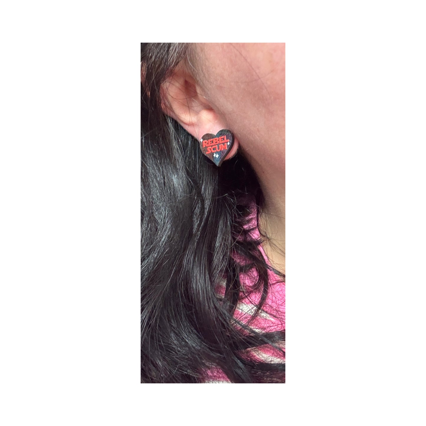 Rebel Scum Post Earrings