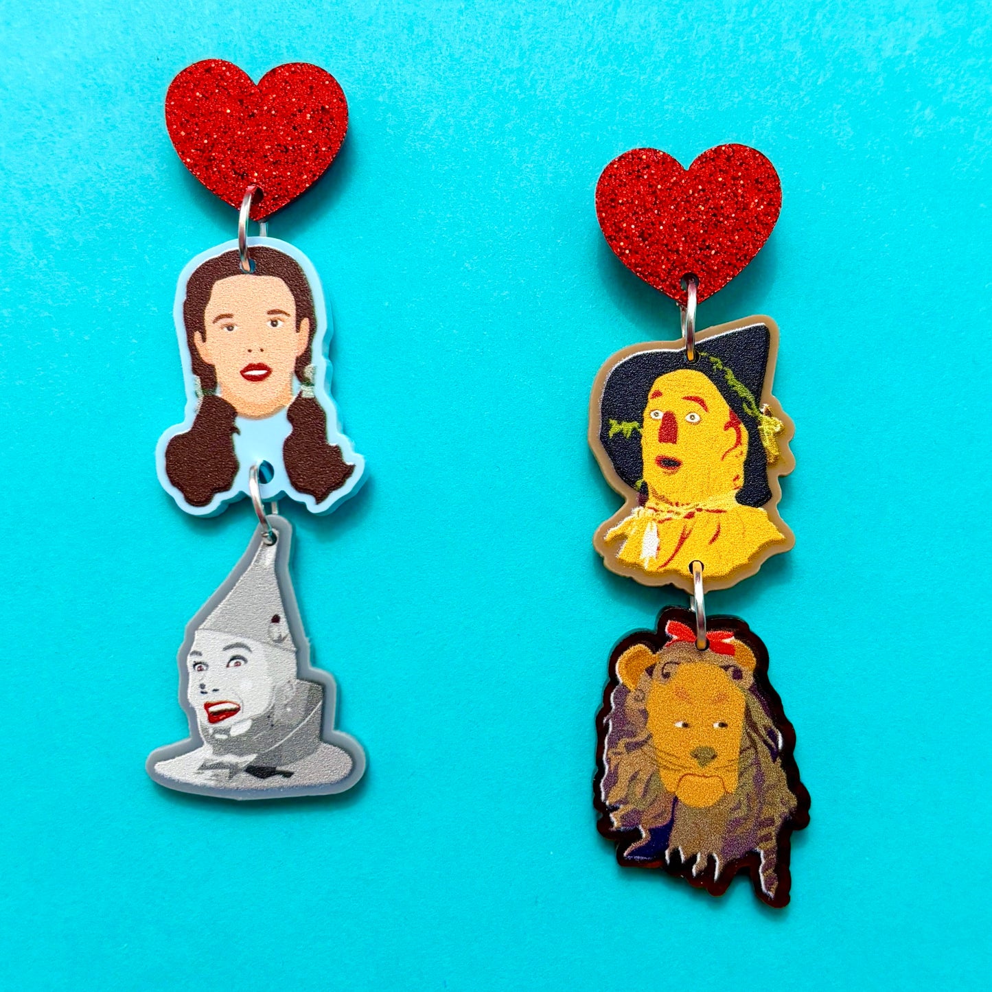 Oz Friends Tiered Drop Earrings