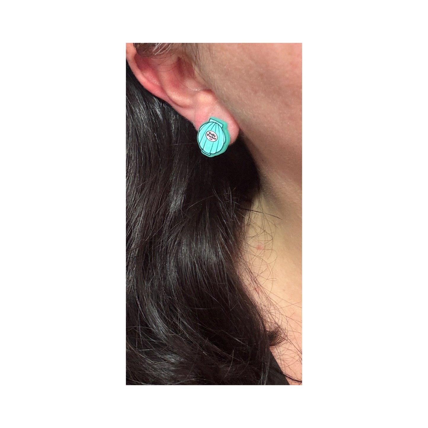 Shell Pocket Doll Post Earrings