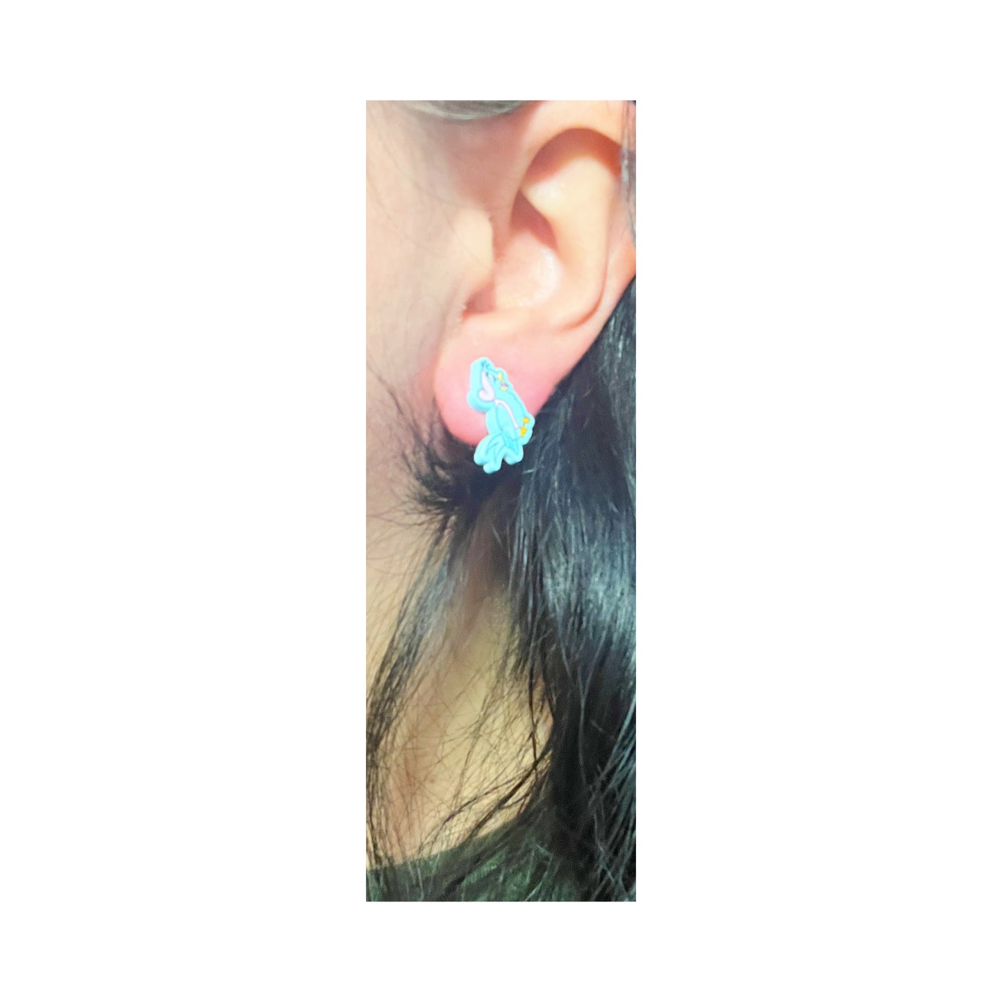 Cindy’s Blue Birds Post Earrings