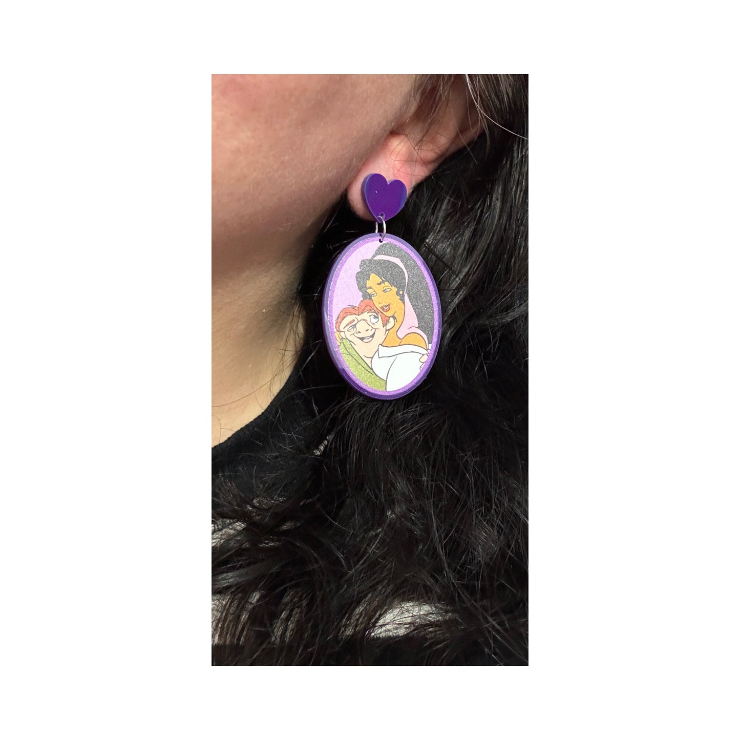 Esmeralda & Quasi Drop Earrings