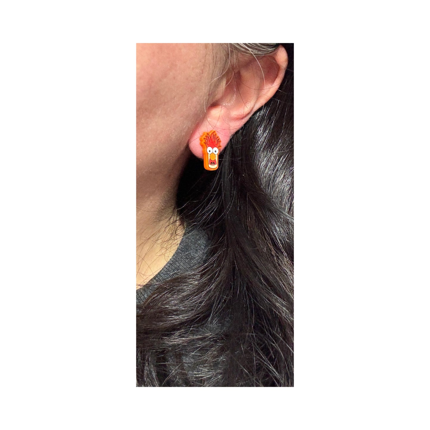 Beaker Post Earrings