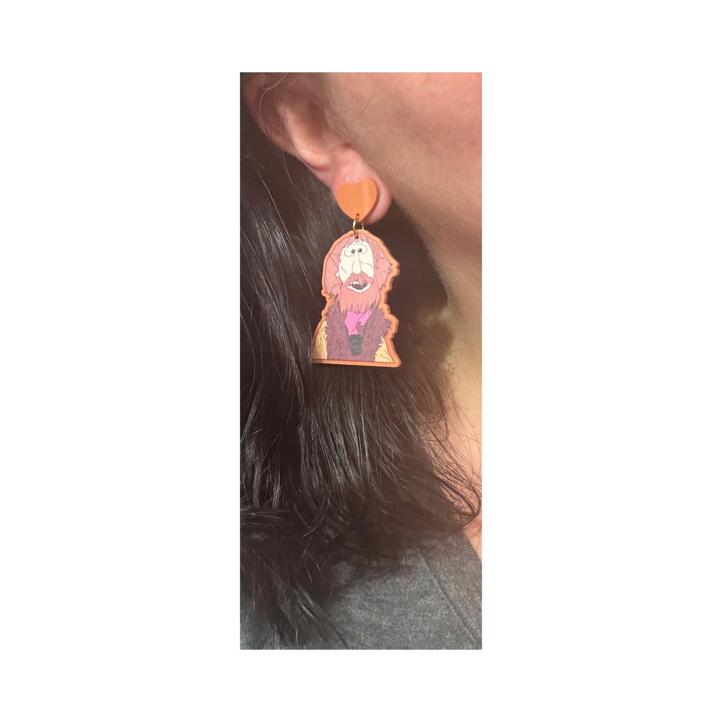 Puppet Jim Drop Earrings