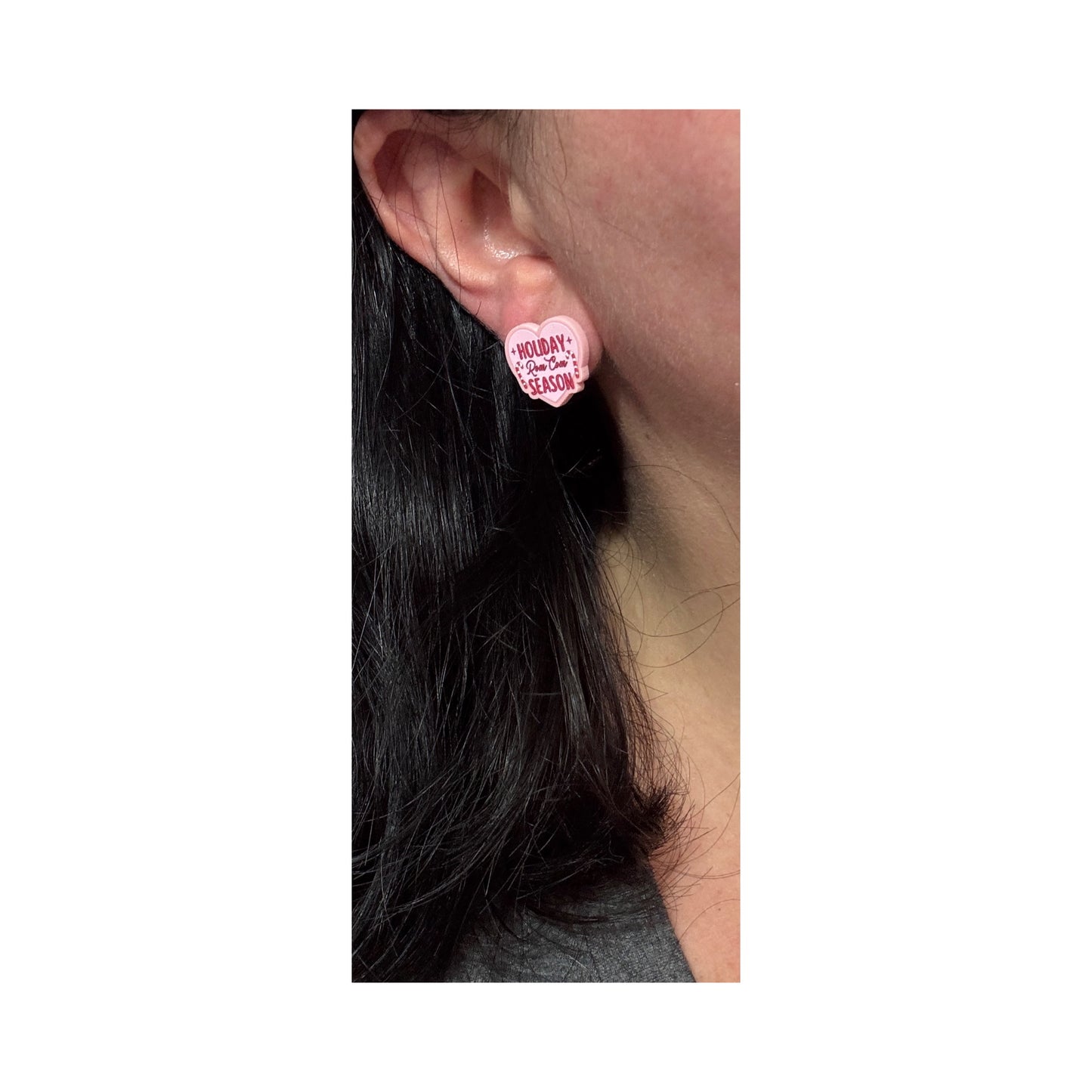 Holiday Rom Com Season Post Earrings