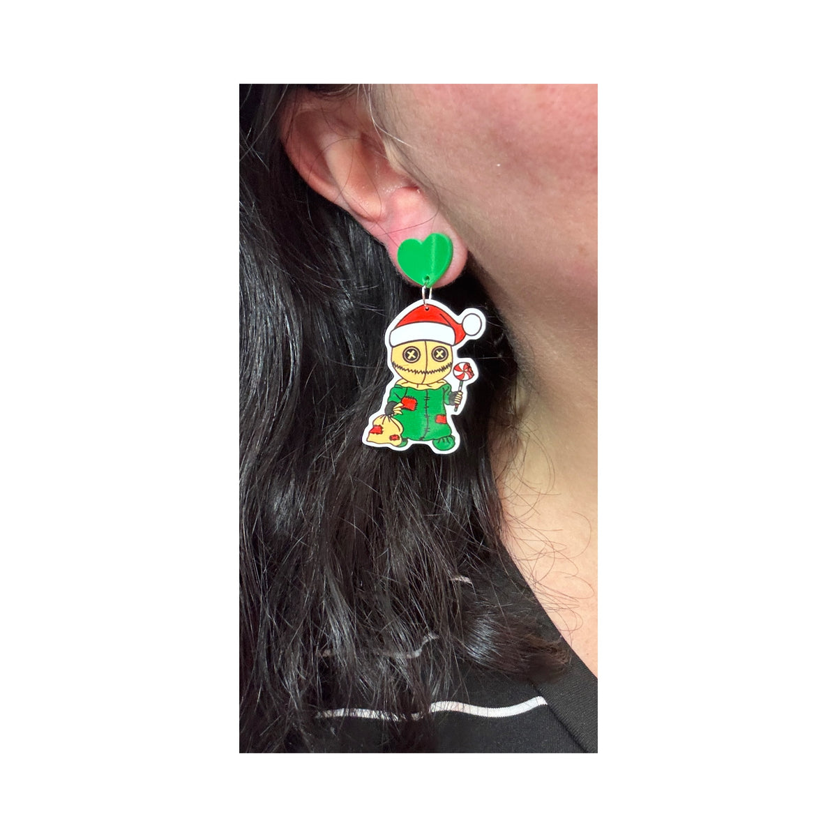 Santa Hat Sam Drop Earrings