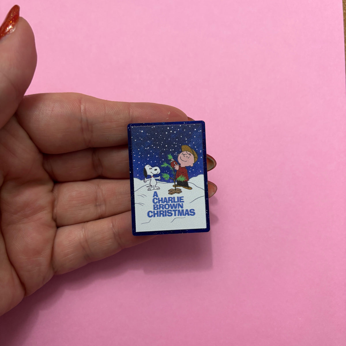Charlie Christmas Movie Pin
