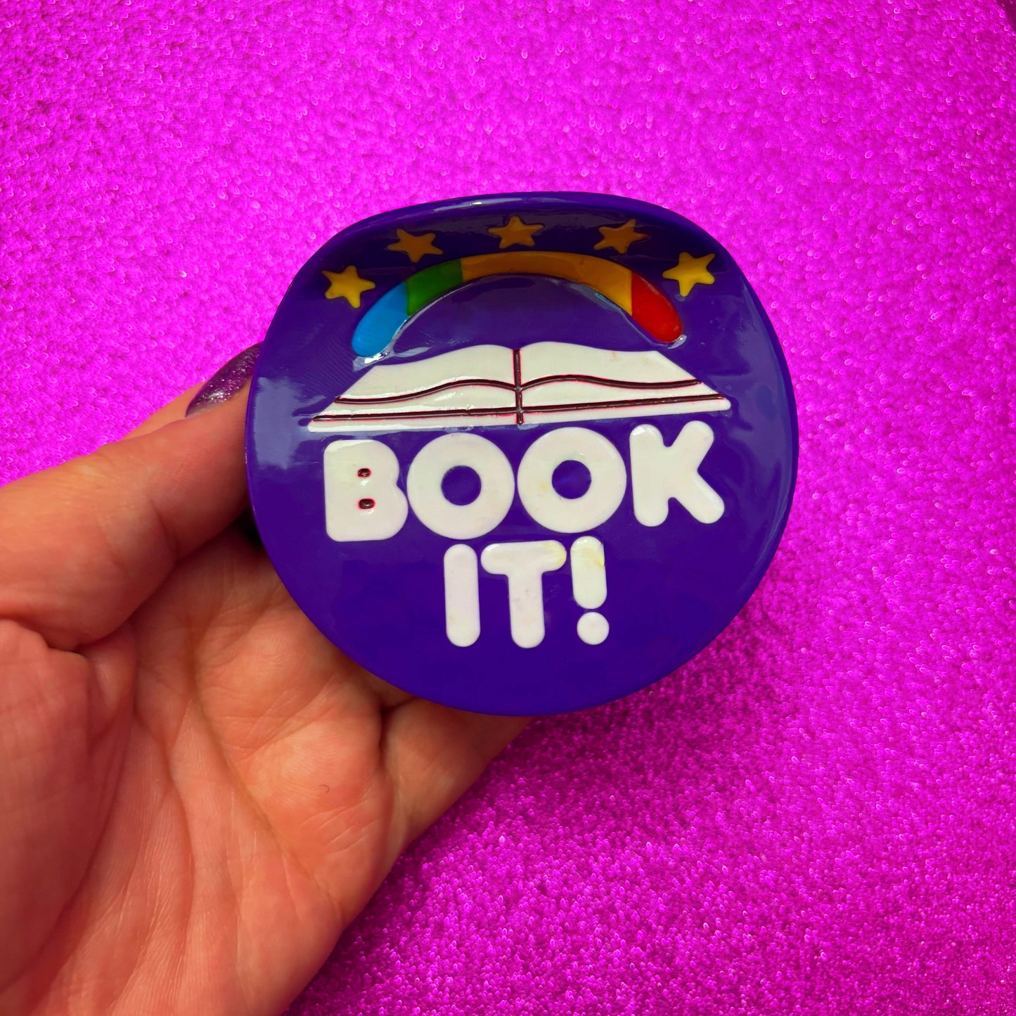 Book It Small Claw Clip