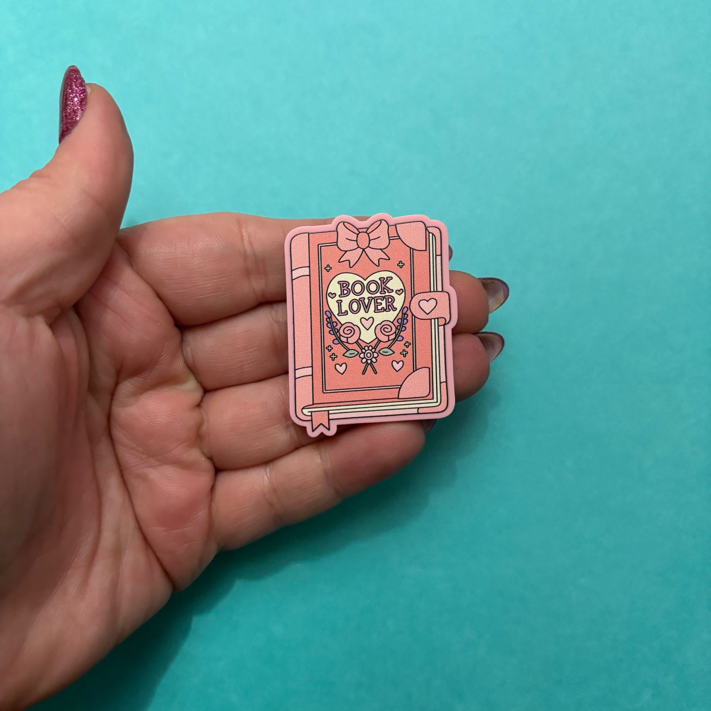 Book Lover Pin