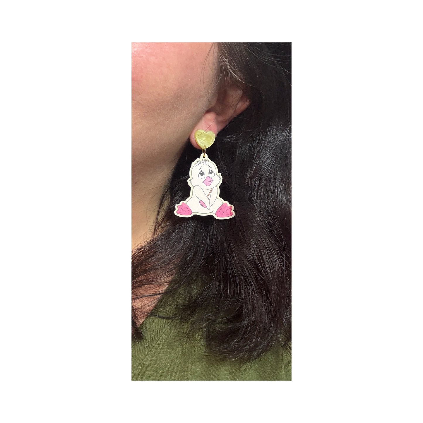 Baby Penguin Drop Earrings