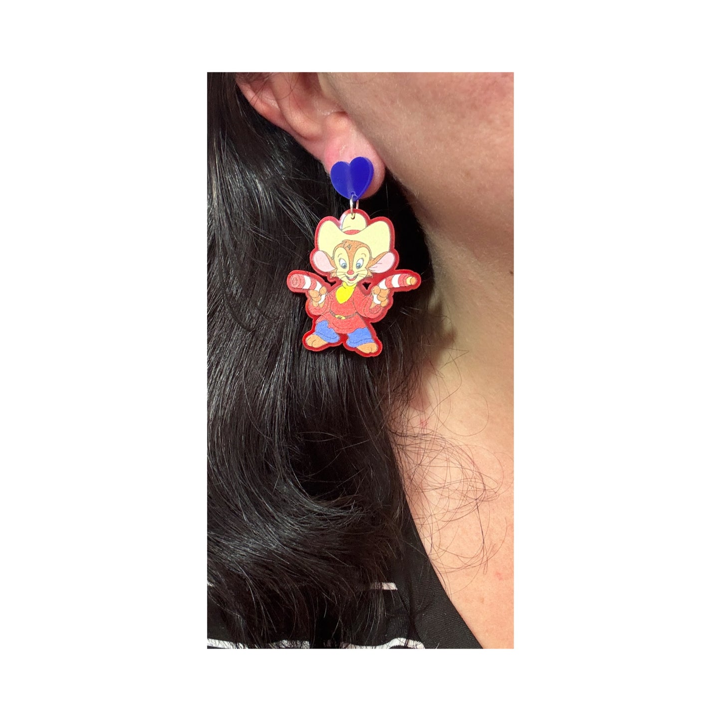 Cowboy Fievel Drop Earrings