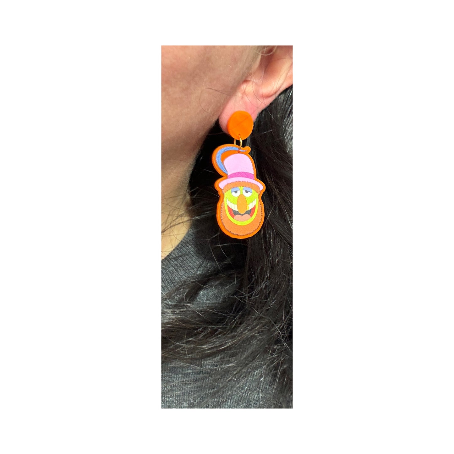 Dr. Teeth Drop Earrings