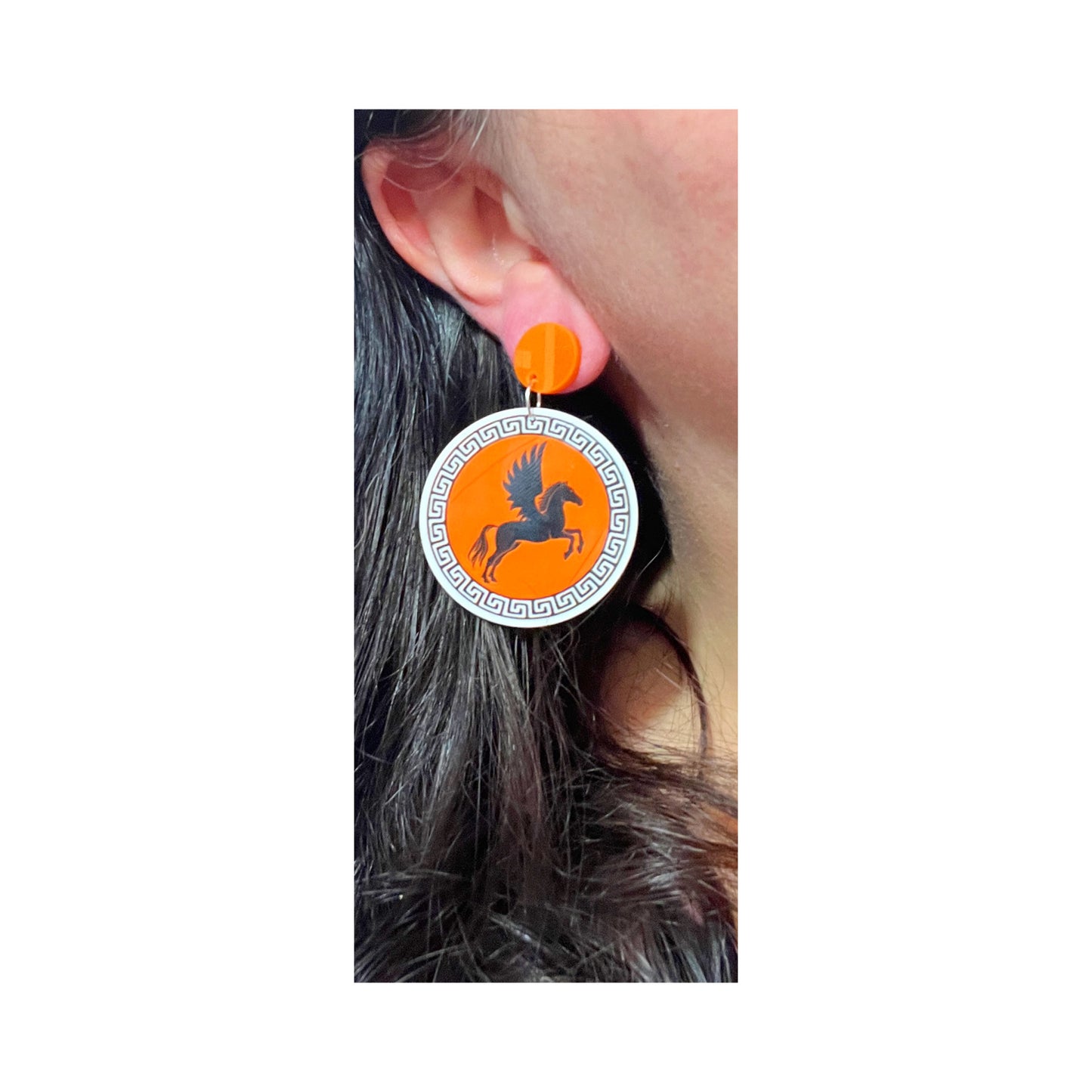 Camp Halfblood Percy Jackson Drop Earrings